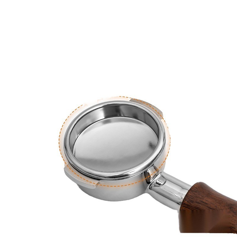 Função de espuma Leite aço inoxidável Portafiltro de café Cesto Cego para máquinas de espresso