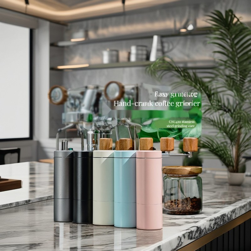 Moinho de Grãos de Café Manual de Cerâmica Burr Amigável ao Meio Ambiente