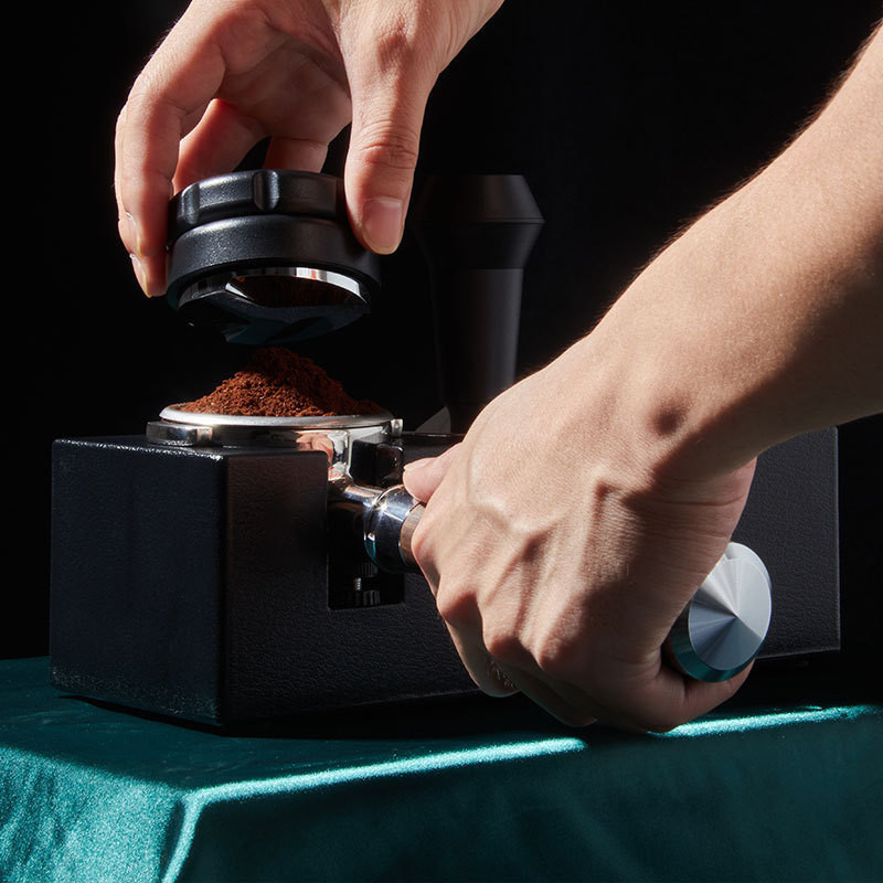 Moderno ABS Espresso Café Tamper Stand com Eco-Friendly Portafilter Holder Barista Essenciais por ferramentas de chá