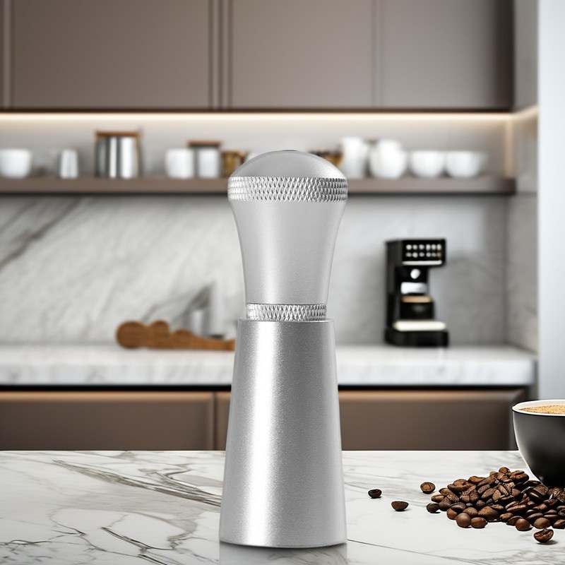 Estande de cerâmica para Baristas Bone Espresso Agulha distribuidor de pó de café ferramenta de mistura