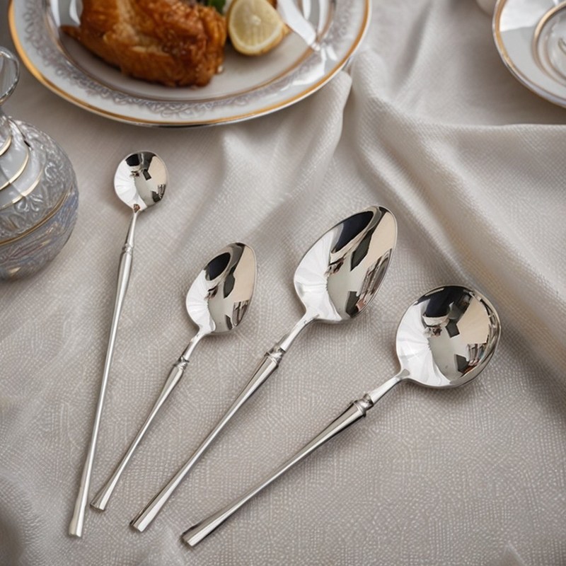 Técnica de luxo com vidro de 24 peças de aço inoxidável