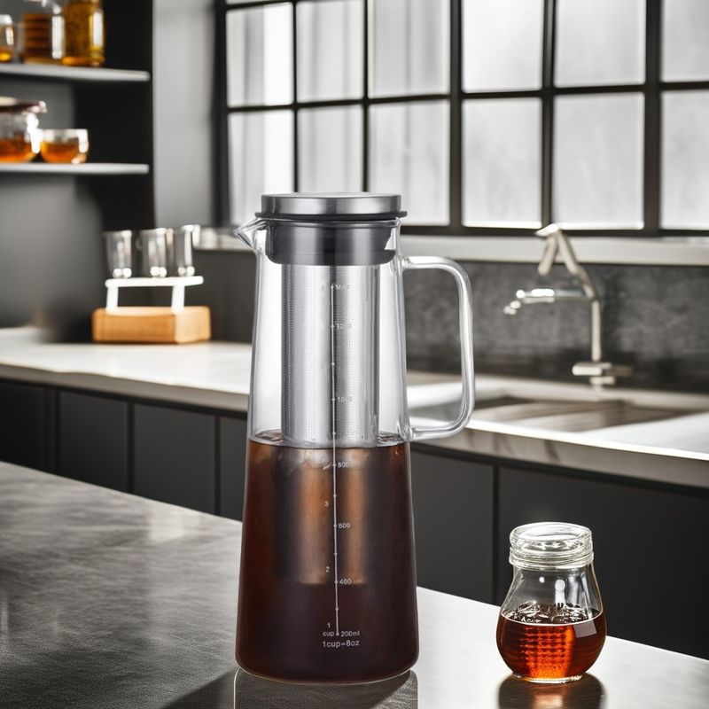 1L/1.4L garrafa de água de vidro de alto borosilicato com filtro de aço inoxidável sustentável