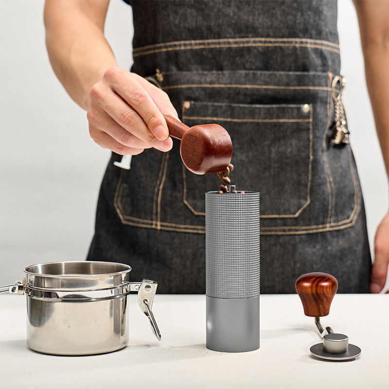 Conjunto de frasco de armazenamento de cozinha multifuncional de design redondo para vedação de açúcar de grãos de café e chá