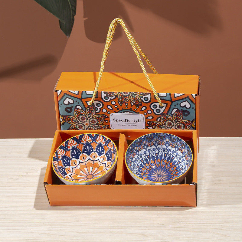 Copo de porcelana de cerâmica para decoração de presentes em estilo Boho